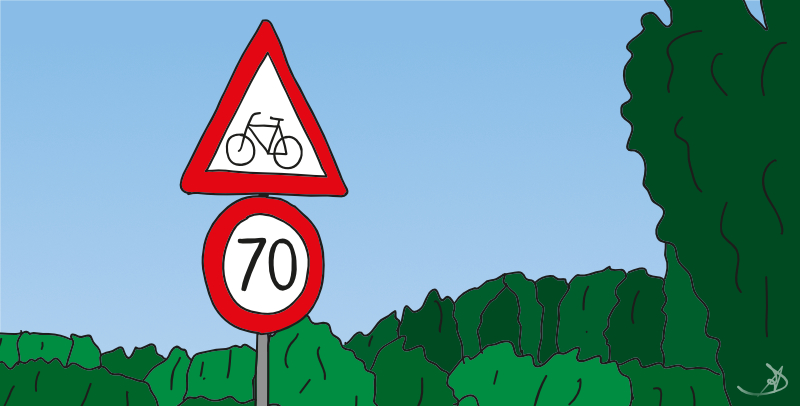 Achtung Fahrräder