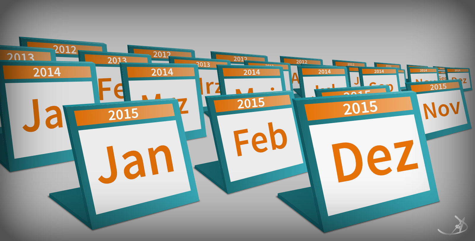 Das Ende 2015 A.D. schreibt